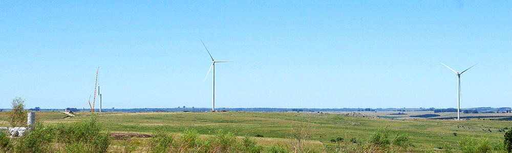 Wind park south america